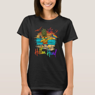 Dabbing Ananas Gay Pride Lgbt Hilton Head Carol T-Shirt