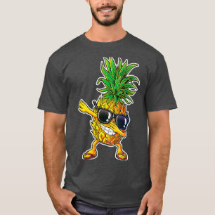 Dabbing Ananas Sonnenbrille Aloha 2 T-Shirt