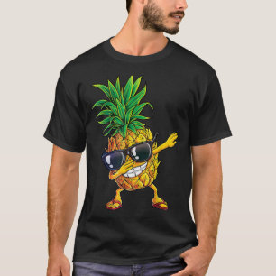 Dabbing Ananas Sonnenbrille Aloha Strände Hawaii T-Shirt