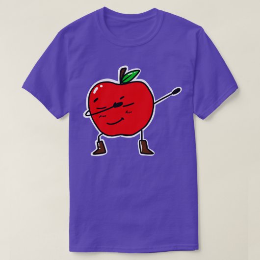Dabbing Apple T-Shirt (Design vorne)