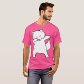Dabbing Arctic Fox Niedlich Arctic Fox T-Shirt (Vorne ganz)