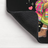 Dabbing Avocado Cinco De Mayo Funny Mexican Poncho Mousepad (Ecke)