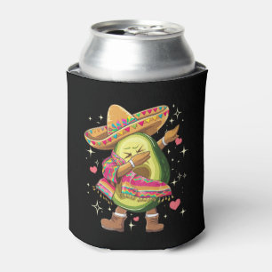 Dabbing Avocado Cinco De Mayo Lustiger Mexikanisch Dosenkühler