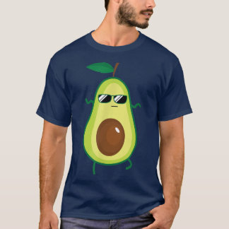 Dabbing Avocado Funny Vegan Food Lover T-Shirt Kin