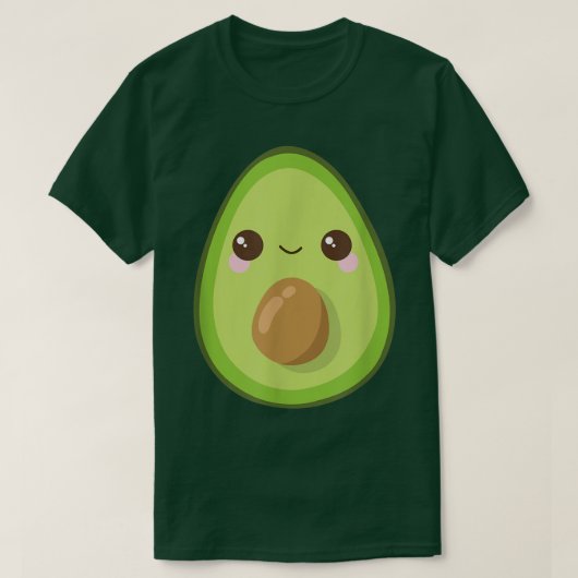 Dabbing Avocado Funny Vegan Food Lover T-Shirt Kin (Design vorne)
