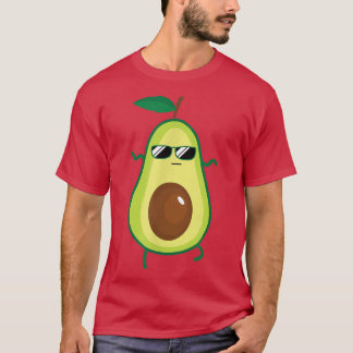 Dabbing Avocado Funny Vegan Food Lover T-Shirt Kin