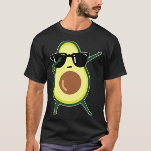 Dabbing Avocado Grafisches Hemd für Kinder und Erw T-Shirt