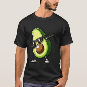 Dabbing Avocado Lustiges Avocado Dab Vegan Sommer T-Shirt