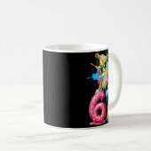 Dabbing Banana 67 Ice Cream Drip Funny Six Seven M Kaffeetasse (VorderseiteRechts)