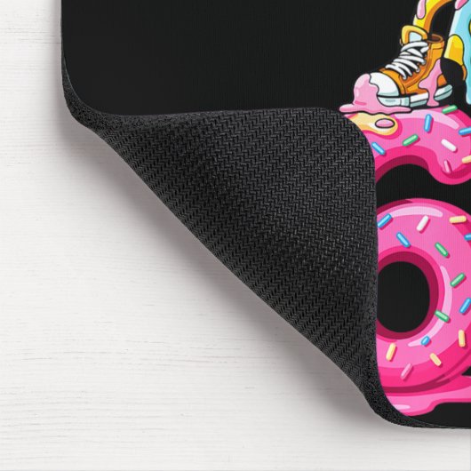 Dabbing Banana 67 Ice Cream Drip Funny Six Seven M Mousepad (Ecke)