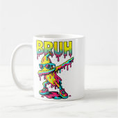 Dabbing Banana Bruh Ice Cream Drip Banana Youth Bo Kaffeetasse (Links)