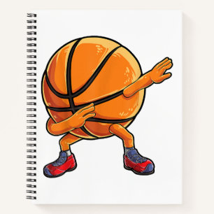 Dabbing Basketball Ball Funny Boys Männer Frauen S Notizblock