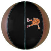 Dabbing Basketball Ball Funny Sports Player (Vertikal)