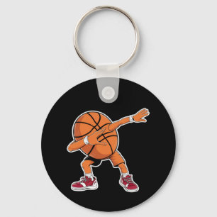 Dabbing Basketball Ball Lustiger Sportler  Schlüsselanhänger