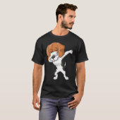 Dabbing Beagle Dabbing Dog Beagle T-Shirt (Vorne ganz)
