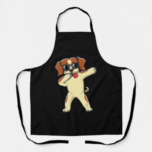 Dabbing Beagle Hund Rasse Haustier Lover - Funny D Schürze
