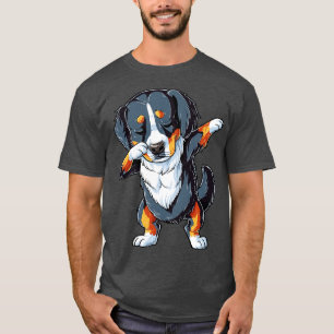 Dabbing Berner Sennenhund für Männer Frauen Jungen T-Shirt