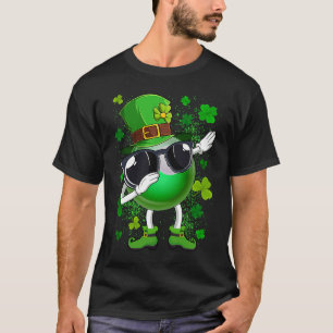 Dabbing Billiard Ball Leprechaun St Patrick's Day T-Shirt