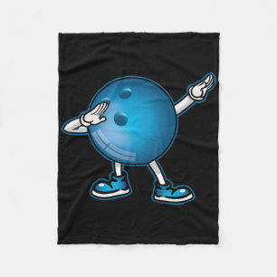 Dabbing Bowling Ll T-Shirt Kinder Jungen Dab Tanzg Fleecedecke