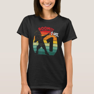Dabbing Boy Sechste 1. Geburtstagsparty 1 Sechs Ja T-Shirt
