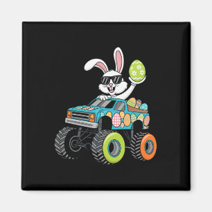 Dabbing Bunny Frohe Ostern Monster Truck Jungen He Magnet