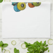 Dabbing Bunny Happy Easter Monster Truck Lovers Ki Geschirrtuch (Gefaltet)