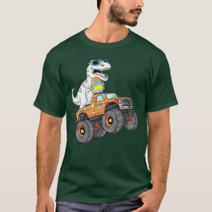Dabbing Bunny Happy Ostermonster LKW Liebhaber Ki T-Shirt