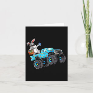 Dabbing Bunny Happy Ostermonster Truck Lovers Bo Karte