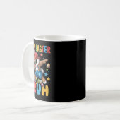 Dabbing Bunny Oaster Bruh Meme Funny Sprichwort Te Kaffeetasse (Vorderseite Links)