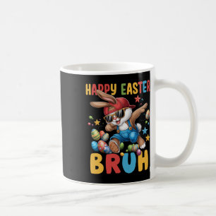 Dabbing Bunny Oaster Bruh Meme Funny Sprichwort Te Kaffeetasse