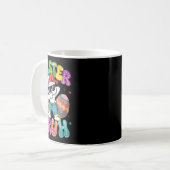 Dabbing Bunny Oaster Bruh Meme Funny Sprichwort Te Kaffeetasse (Vorderseite Links)
