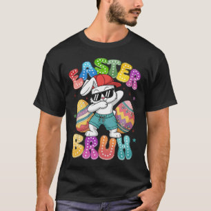 Dabbing Bunny Oaster Bruh Meme Funny Sprichwort Te T-Shirt