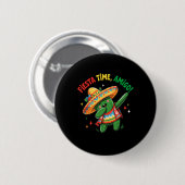 Dabbing Cactus Funny Cinco De Mayo Boys Kinder m Button (Vorne & Hinten)