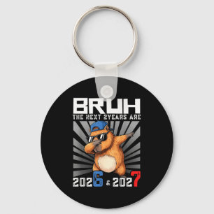 Dabbing Capybara 67 Neujahr 2026 Jungen Kinder Neu Schlüsselanhänger
