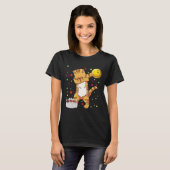 Dabbing Cat Bowling Shirts Funny Bowling Geschenk (Vorne ganz)