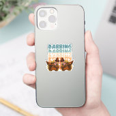 Dabbing Chicken Aufkleber (Telefon)