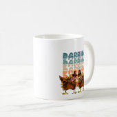 Dabbing Chicken Kaffeetasse (VorderseiteRechts)