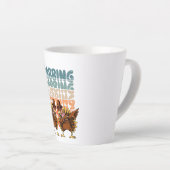 Dabbing Chicken Milchtasse (Rechte Ecke)