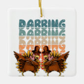 Dabbing Chickens | Funny & Cool Dab Keramikornament (Vorderseite)