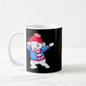 Dabbing Christmas Lar Bear Xmas Dab Kids Boys Girl Kaffeetasse (Links)