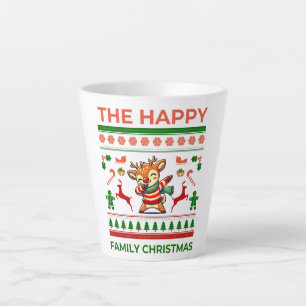 Dabbing Christmas Reindeer Kawaii Holiday Milchtasse