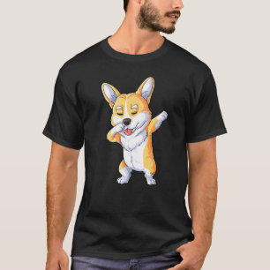 Dabbing Corgi Dog Boys Kinder ab Tab T-Shirt