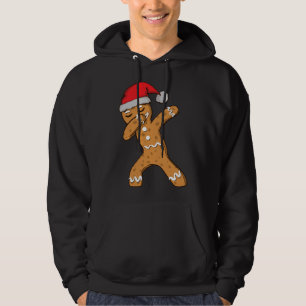 Dabbing Dab Gingerbread Mann Weihnachten Hoodie