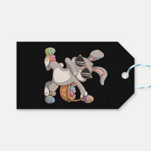 Dabbing Dab Kaninchen Bunny Oster Eier Korb Geschenkanhänger