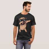 Dabbing Dance Dab Funny Dancer Mops T-Shirt (Vorne ganz)