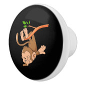 Dabbing Dance Monkey Keramikknauf (Rechts)