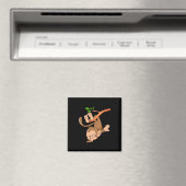 Dabbing Dance Monkey Magnet (In Situ (Geschirrspüler))