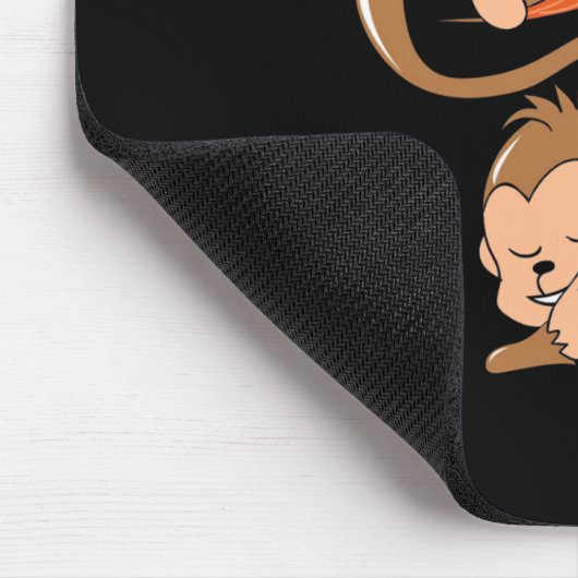 Dabbing Dance Monkey Mousepad (Ecke)