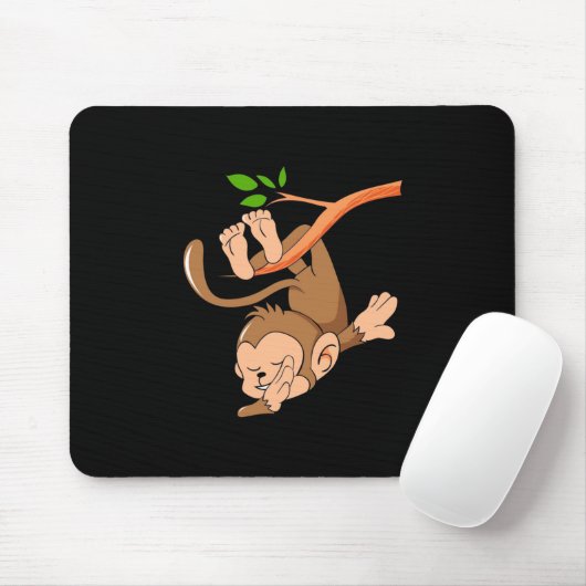 Dabbing Dance Monkey Mousepad (Mit Mouse)