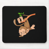 Dabbing Dance Monkey Mousepad (Vorne)